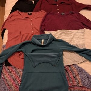 Nursing Queen (XS/S) Breastfeeding Tops & Kindred Bravely Bras Bundle